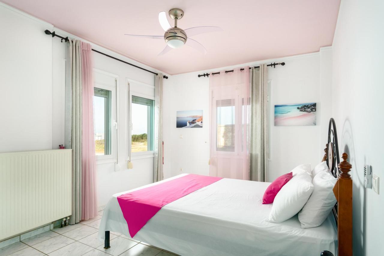 Family Big Apartment Next To The Sea 2-5 People Atsipopoulo Exterior foto